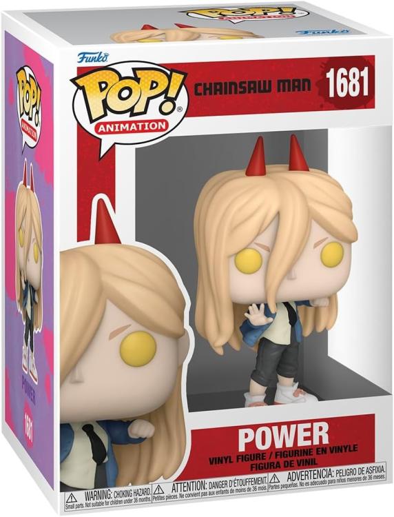 Funko Pop! Animation Chainsaw Man (1681) Man Power Vinyl-Figur 9cm Sammlung