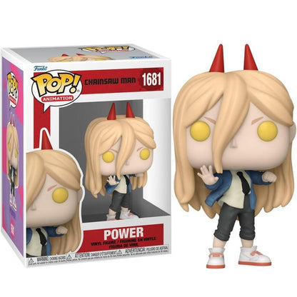 Funko Pop! Animation Chainsaw Man (1681) Man Power Vinyl-Figur 9cm Sammlung