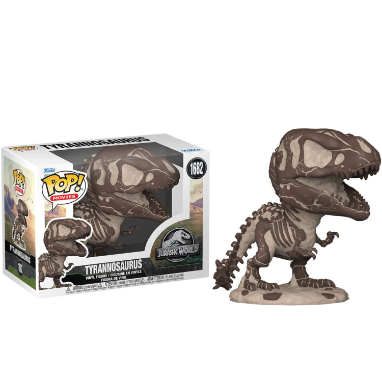 Funko Pop ! Movies Jurassic World - (1682) Tyrannosaurus Vinyl Figure 9Cm