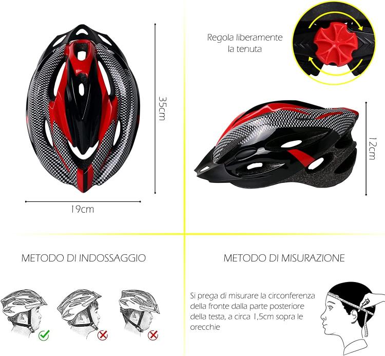 FAHRRADHELM VERSTELLBAR LEICHT RENNRAD MOUNTAINBIKE MTB STRASSE RADSPORT