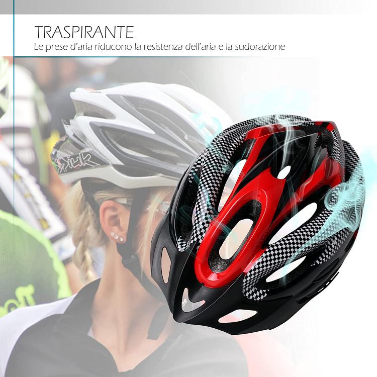 FAHRRADHELM VERSTELLBAR LEICHT RENNRAD MOUNTAINBIKE MTB STRASSE RADSPORT