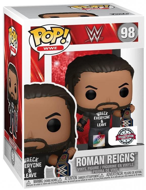 Funko Pop WWE Roman Reigns (Special Edition) 98 Wrestling Vinylfigur