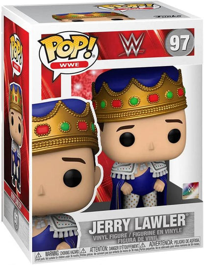 Funko Pop WWE - Jerry Lawler (97) Wrestling Sammlerfigur Vinyl Figur