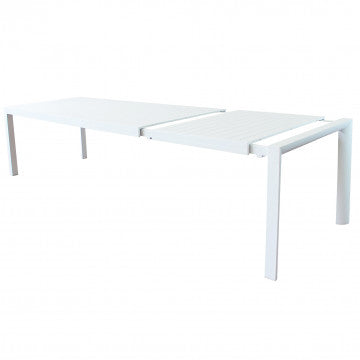 Tavolo Houston allungabile in alluminio  225/300 x 100