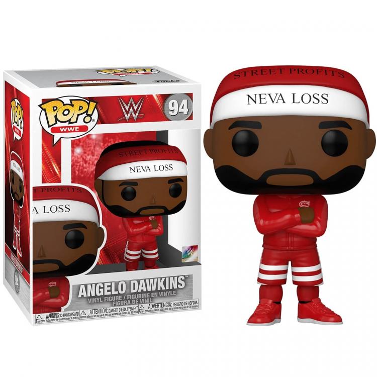 Funko Pop WWE – Angelo Dawkins (94) Wrestling Figur Sammelfigur Vinyl