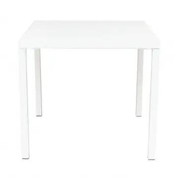 Tavolo Manchester impilabile 80 X 80 in acciaio verniciato a polvere