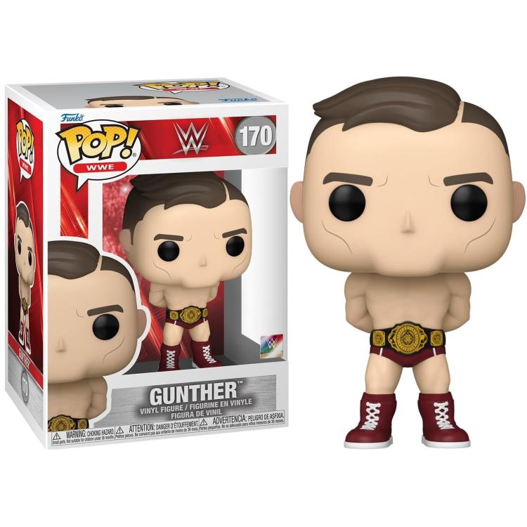 Funko Pop ! Wwe (170) Gunther - Vinyl Figure Wrestling Statuetta Statua 9Cm
