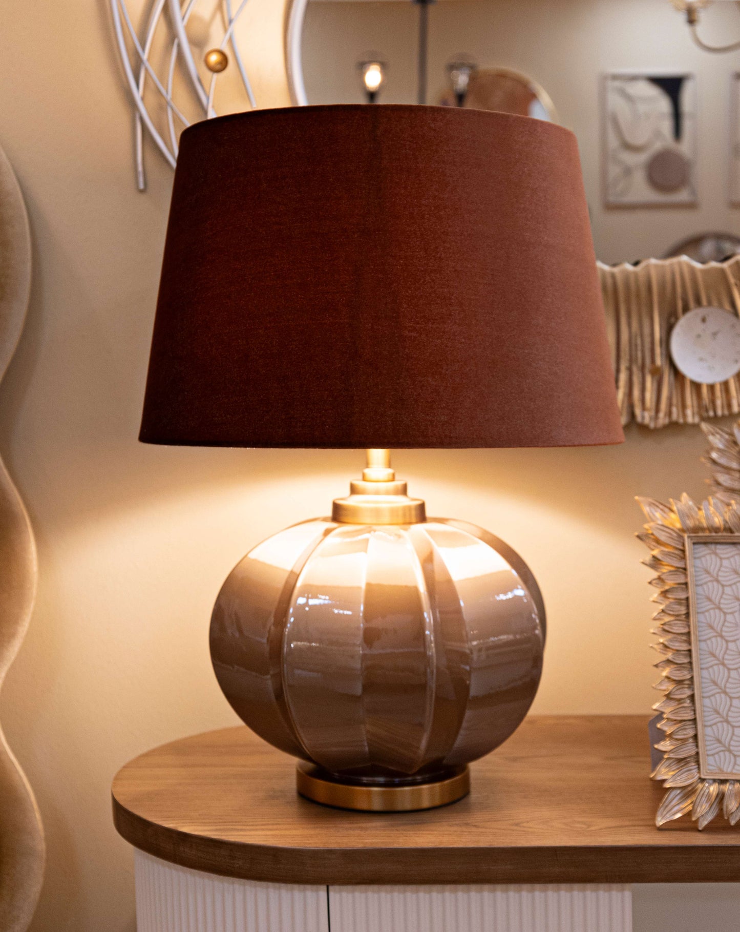 Tischlampe Praga -A- Elegant Ø 40,5X57