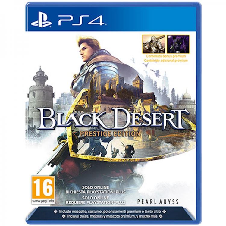 BLACK DESERT PRESTIGE EDITION PS4 SPIEL ITALIENISCH NEU PLAYSTATION 4 VIDEOSPIEL