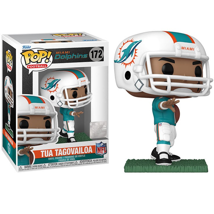 Funko Pop! Football NFL - Dolphins (172) Tua Tagovailoa - Player Football Vinyl