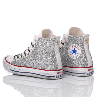 Converse Glitter Silver