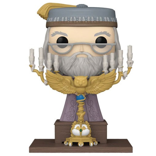 Funko Pop! Harry Potter – (172) Albus Dumbledore mit Podium Prof. Dumbledore 15cm