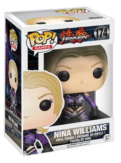 Funko Pop! Games - Tekken - (174) Nina Williams Vinyl Figur Videospiel 9cm