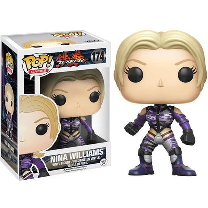 Funko Pop! Games - Tekken - (174) Nina Williams Vinyl Figur Videospiel 9cm