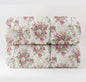 Trapunta Tea Matrimoniale in Cotone Stampa Rose 270x270 cm