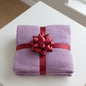 Plaid a Trecce in Maglia 150x200 cm - Coperta Artigianale Italiana
