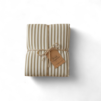 Tovaglia Lagom - Cotone Tinto Filo a Righe Made in Italy