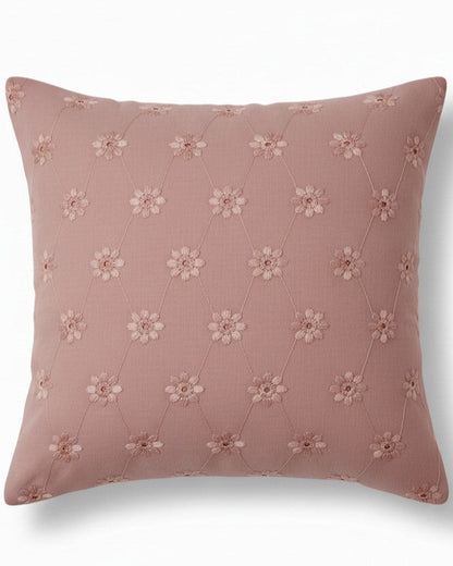 Cuscino Arredo Pizzo Sangallo 45x45 cm - Artigianale