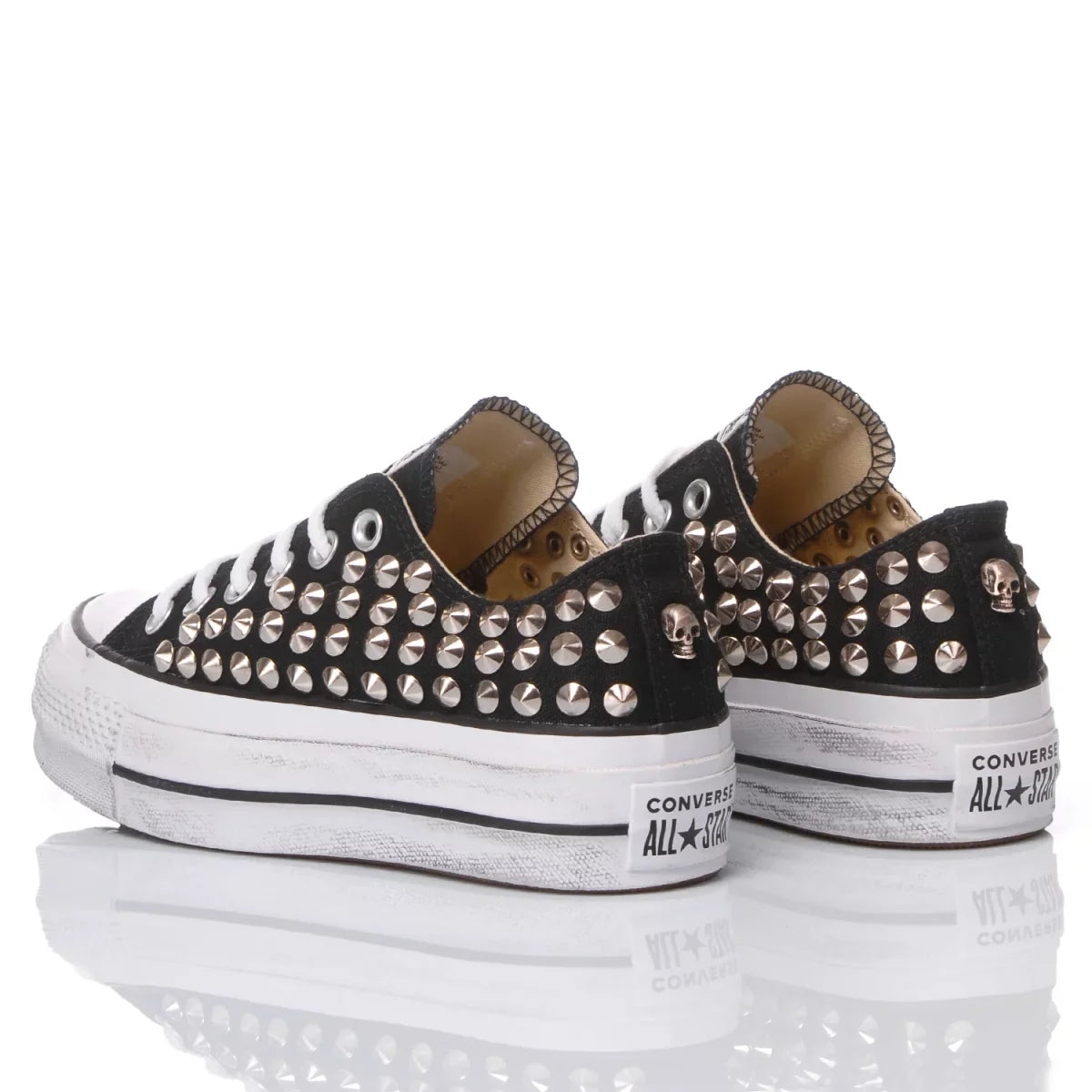 Converse Platform Ox Borchie Nera