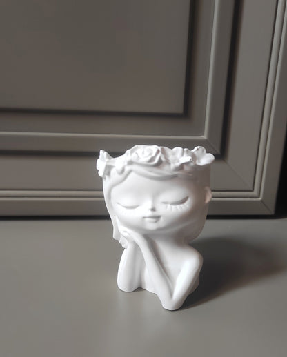 Vaso decorativo "Musa silente"