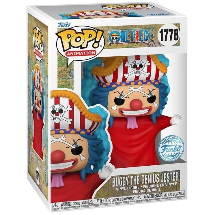 Funko Pop! Animation One Piece (1778) Buggy The Genius Jester – Special Edition