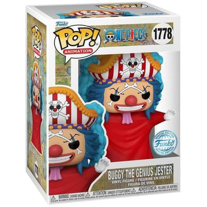Funko Pop! Animation One Piece (1778) Buggy The Genius Jester – Special Edition