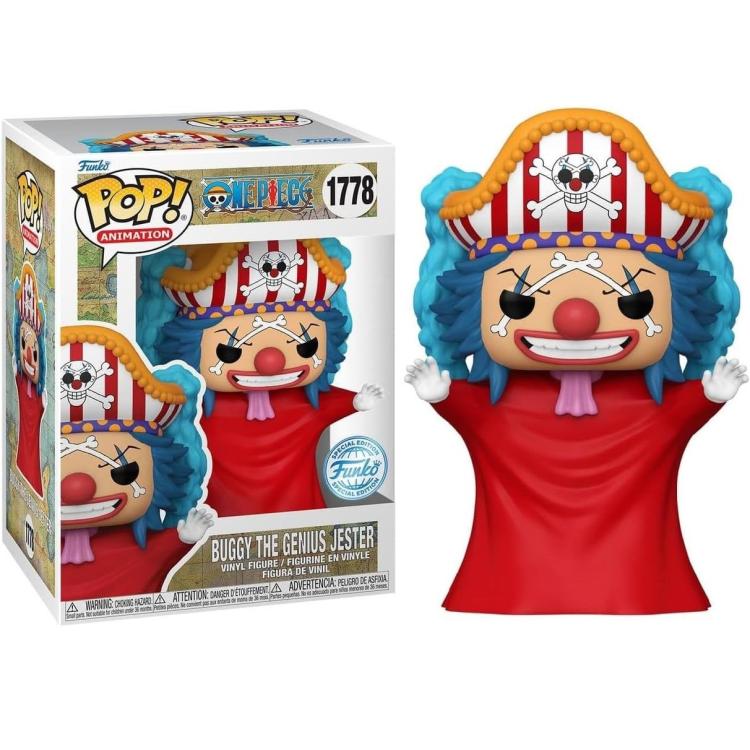 Funko Pop! Animation One Piece (1778) Buggy The Genius Jester – Special Edition