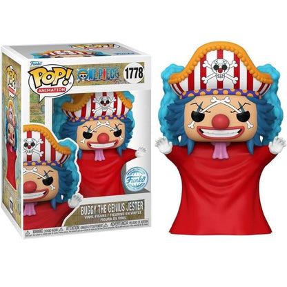Funko Pop! Animation One Piece (1778) Buggy The Genius Jester – Special Edition