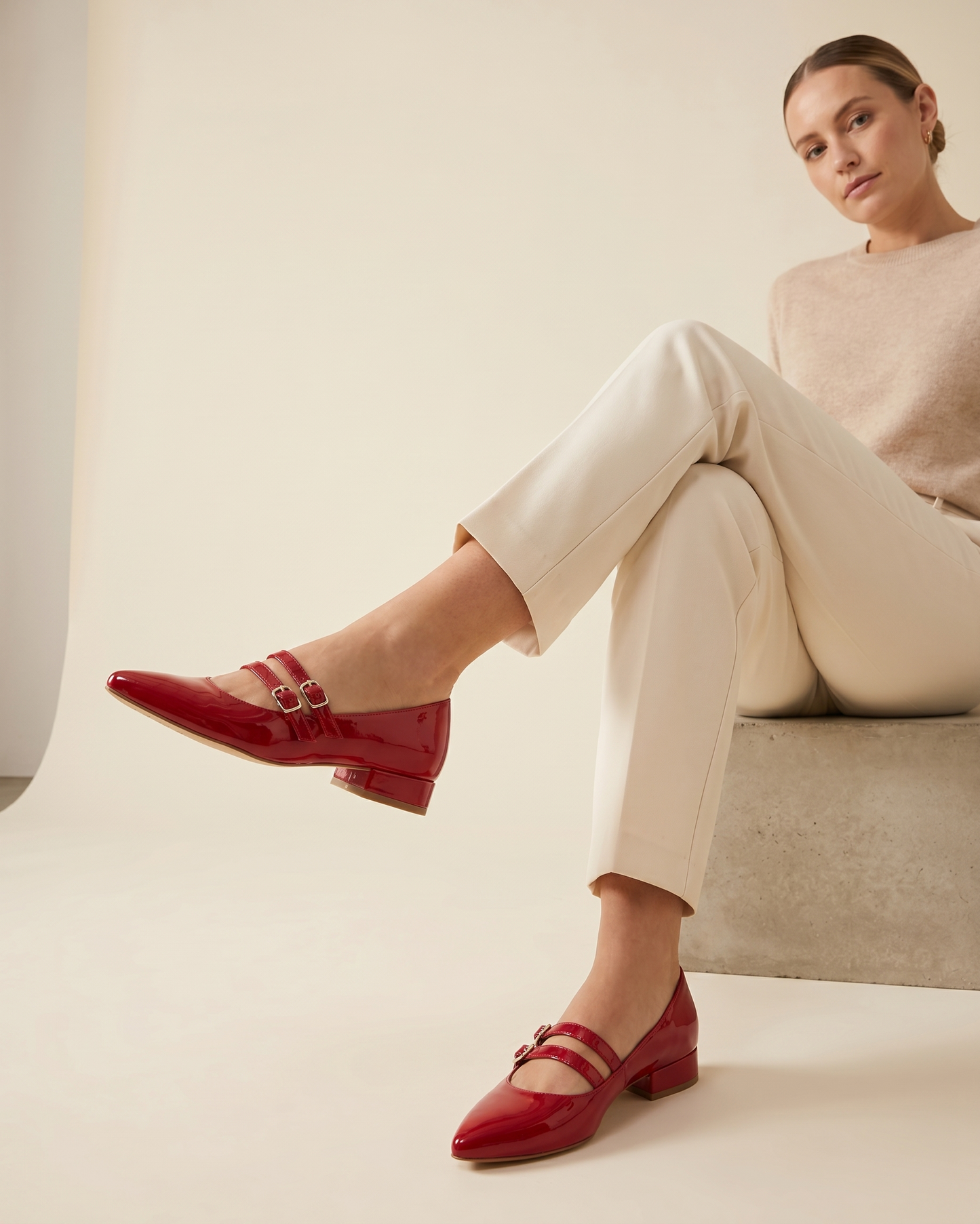 MORABLU 3664 Vernice Rossa Tacco 30