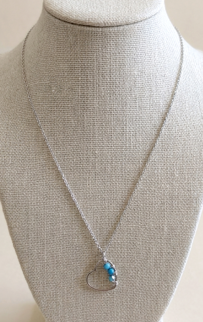 Collana "Cuore di luce"