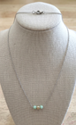 "Mint & Gold" Necklace