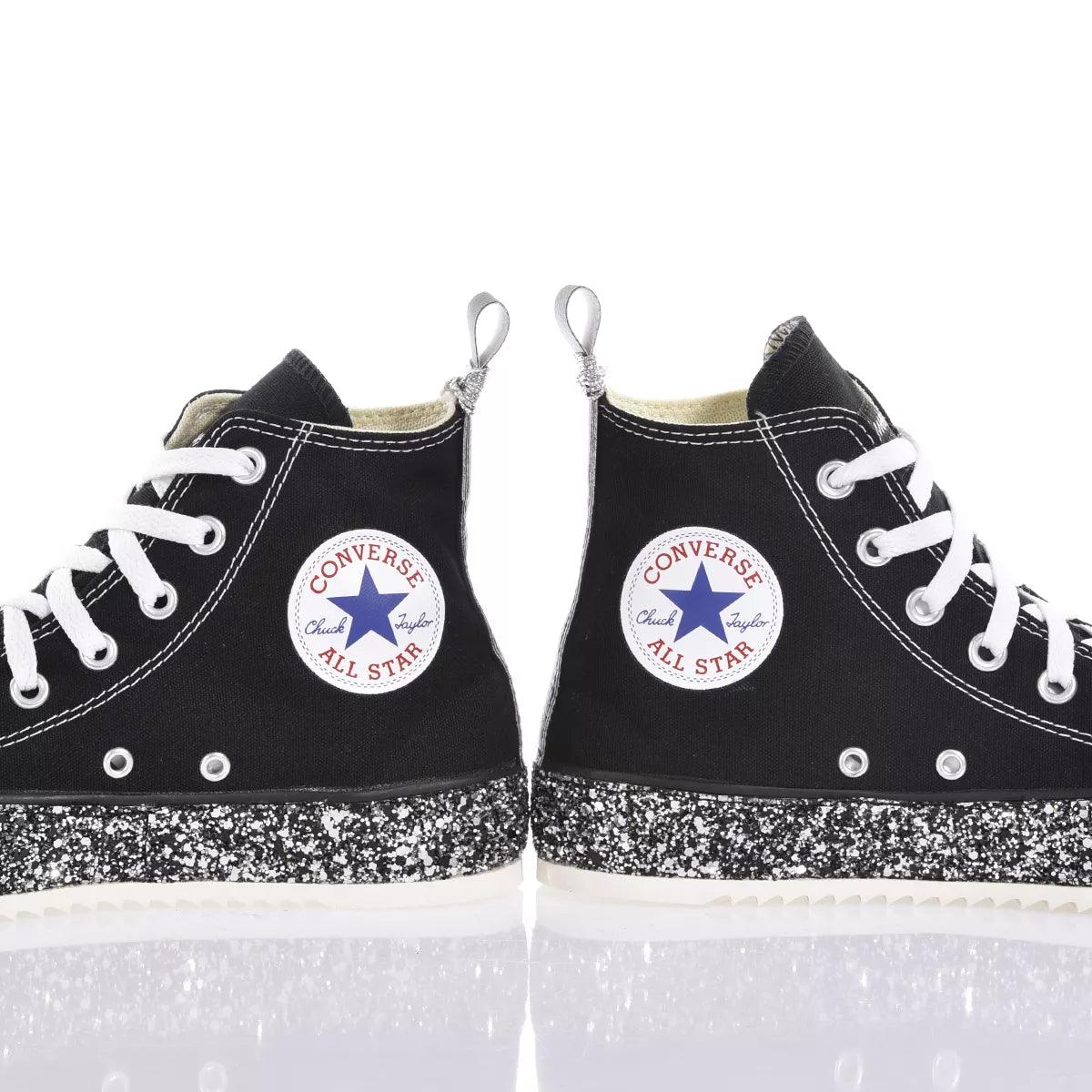 Converse Ally Black Glitter