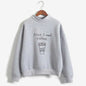 Women's autumn pullover sweatshirt