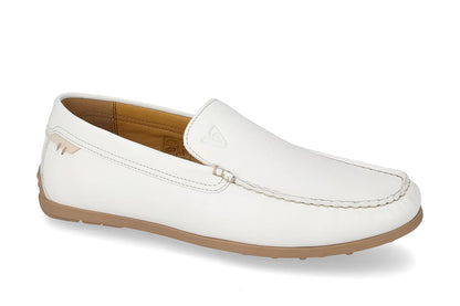 Valleverde Men's Loafers 17990A White Leather Casual