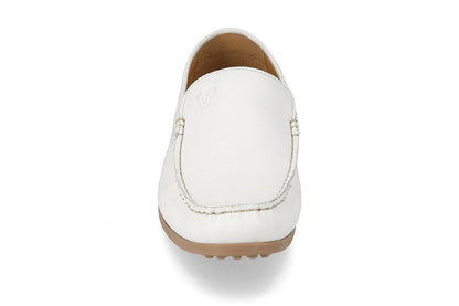 Valleverde Men's Loafers 17990A White Leather Casual