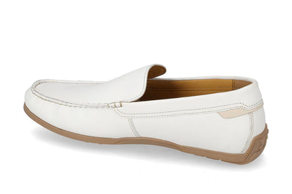 Valleverde Men's Loafers 17990A White Leather Casual