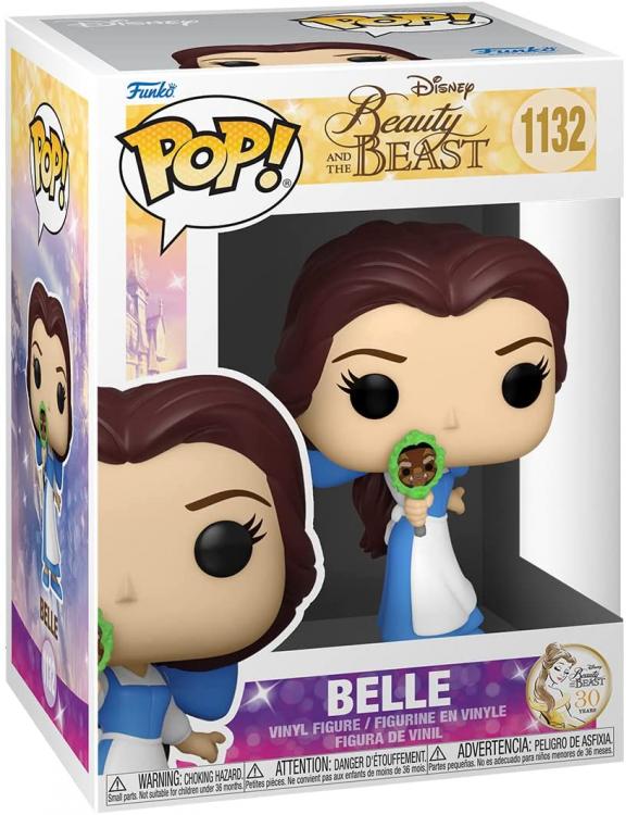 Funko Pop! Disney Die Schöne und das Biest – (1132) Belle mit Spiegel Die Schöne und das Biest