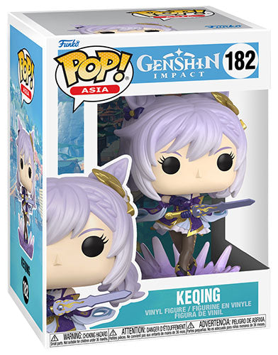 Funko Pop! Asia Genshin Impact S2 – (182) Keqing Spiele Manga Rpg Vinyl Figur