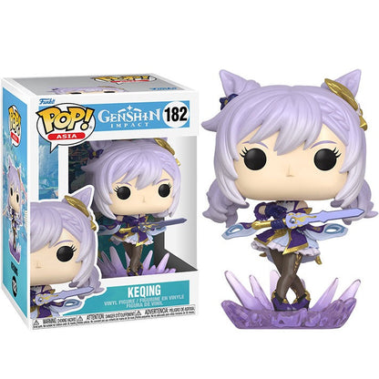 Funko Pop! Asia Genshin Impact S2 – (182) Keqing Spiele Manga Rpg Vinyl Figur