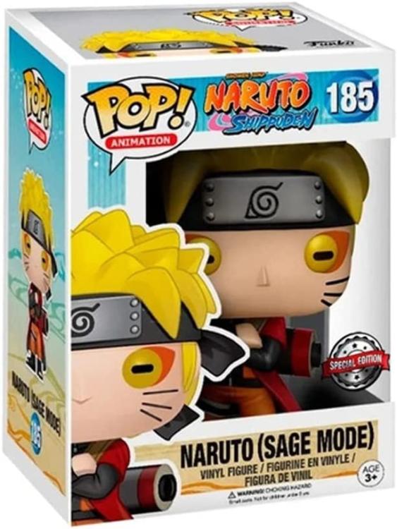 Funko Pop ! Animation - Naruto Shippuden (185) Naruto Sage Mode Special Edition