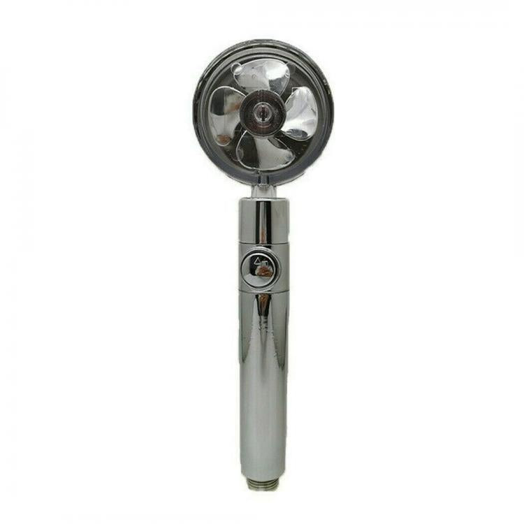 Turbo-Hochdruck-Duschkopf, um 360° drehbar, turbogeladene Handbrause