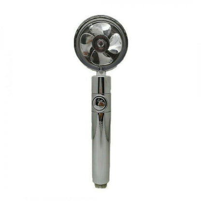 Turbo-Hochdruck-Duschkopf, um 360° drehbar, turbogeladene Handbrause