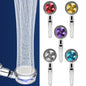 Turbo Shower Head High Pressure 360° Rotating Turbocharged Handheld Shower