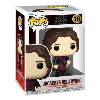 Funko Pop Tv ! House Of The Dragon S3 - (18) Jarcarys Valaryon Vinylfigur 9Cm