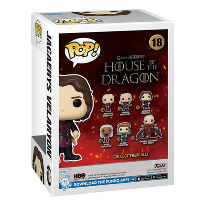Funko Pop Tv ! House Of The Dragon S3 - (18) Jarcarys Valaryon Vinylfigur 9Cm