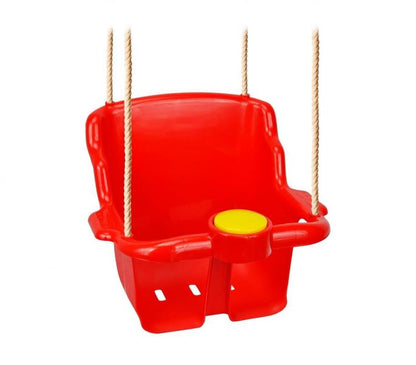 Schaukel-Kindersitz für Babys und Kleinkinder mit Hupe, Fallschutz, Outdoor, Garten