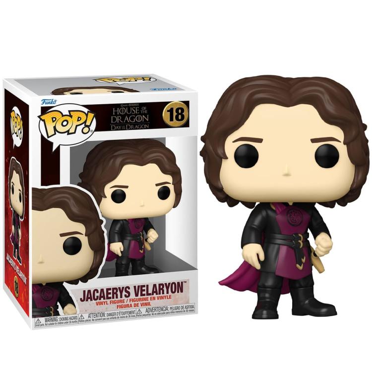 Funko Pop Tv ! House Of The Dragon S3 - (18) Jarcarys Valaryon Vinylfigur 9Cm