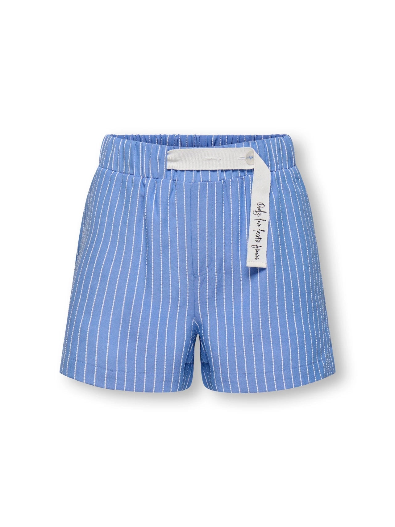 Only Bermuda Ragazza KOGCOSMO Loose Fit 15368504 Azzurro a Righe - 8-14 Anni