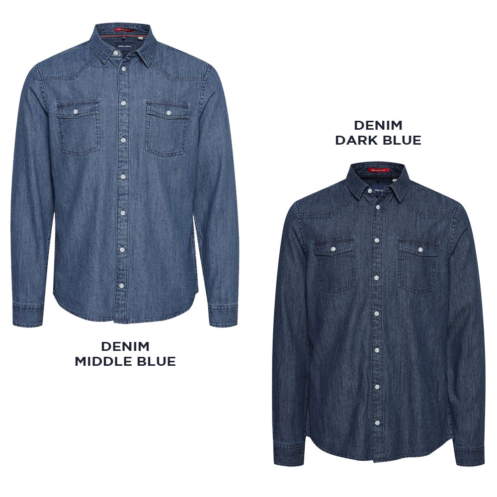 Blend Denim Shirt 20713192