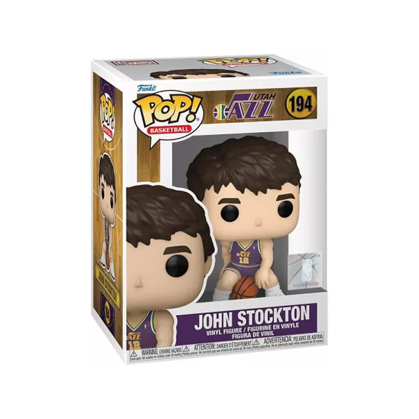 Funko Pop! NBA Legends – (194) John Stockton Legends Jazz Vinyl Figur 9cm